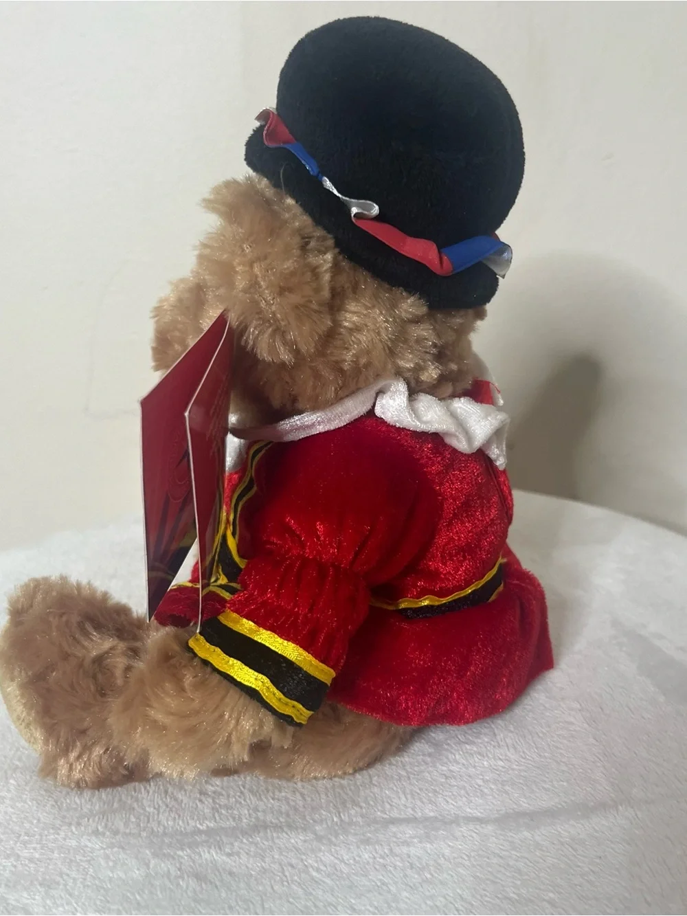 Keel Toys Glorious Beefeater Bear Plush‎ in Red and Black Royal Guard Uniform 8”